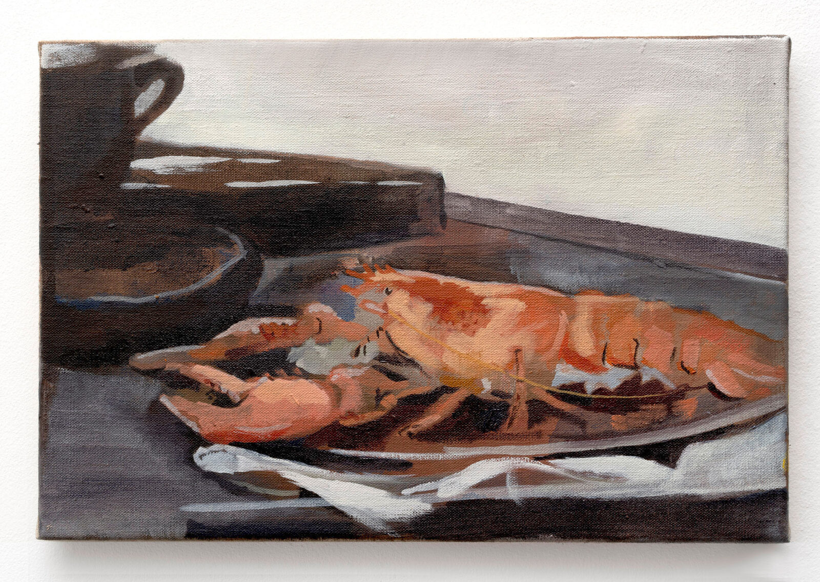 Study of a lobster 2 by Robin Phoenix Whitehouse
