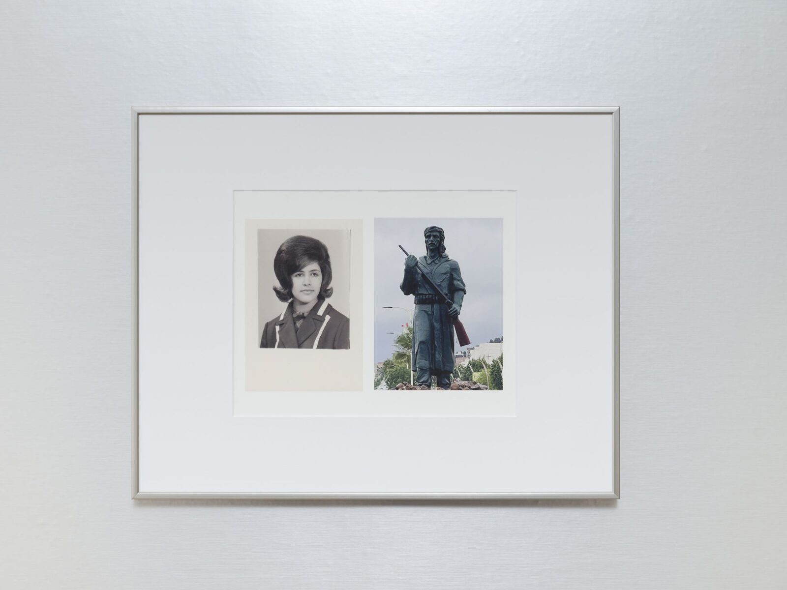 Image gallery BBR (Bouba Babari, the artist’s aunt, Constantine, and the Khenchela fighter monument, Aurès) by Louisa Babari