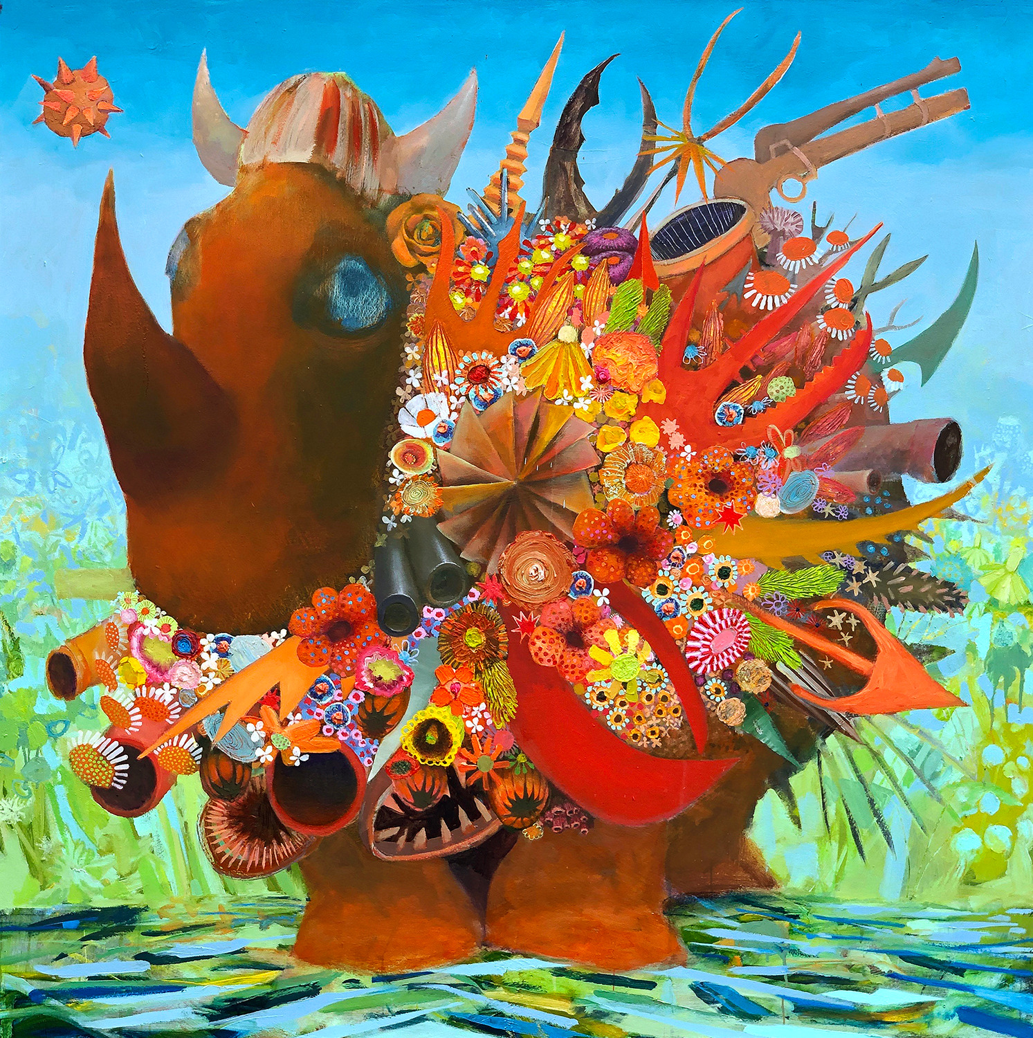 Tangerine Scream by Christian Rieben