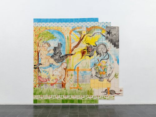 View featured artwork Jardín interior by Karla Kaplun