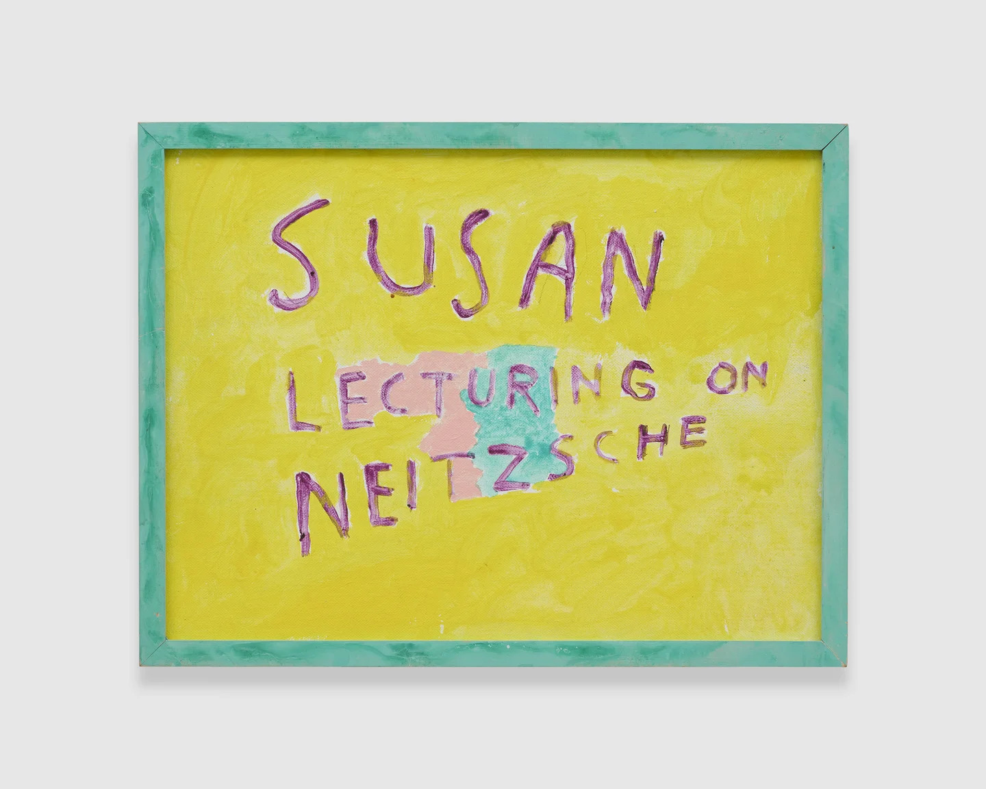 Susan Lecturing on Neitzsche by Paul Thek