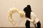 Held at the Edge by Wonji – installation view