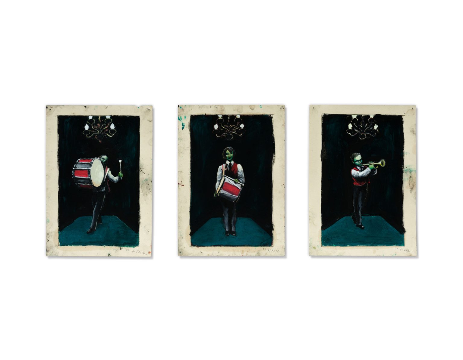 Untitled (Study for a room) (I), (II), (III)