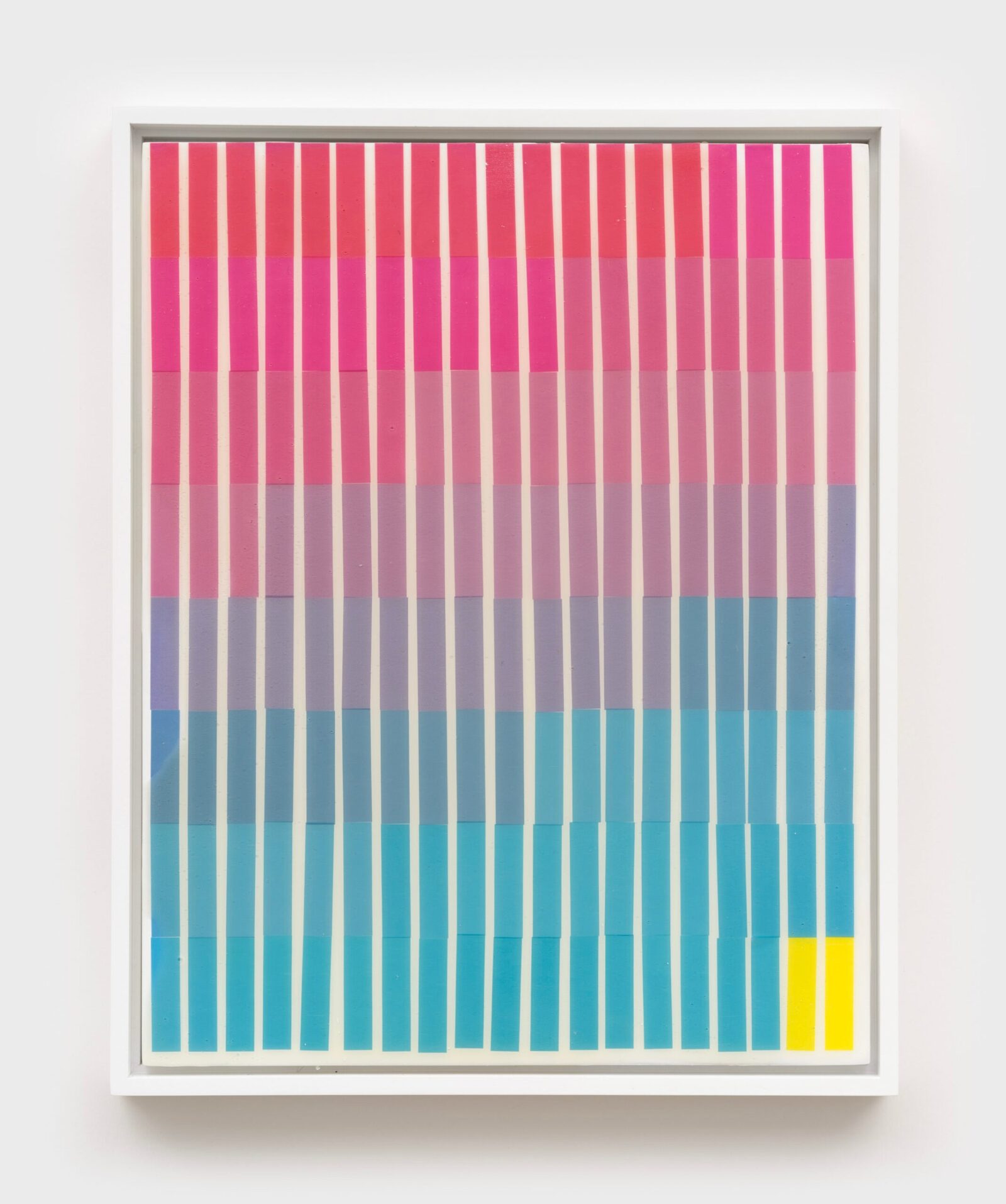 Shopping (Two Yellow Strips) by Sara Greenberger Rafferty