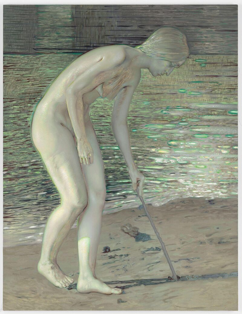 Featured artwork Lines drawn in sand I by Anna Tymińska