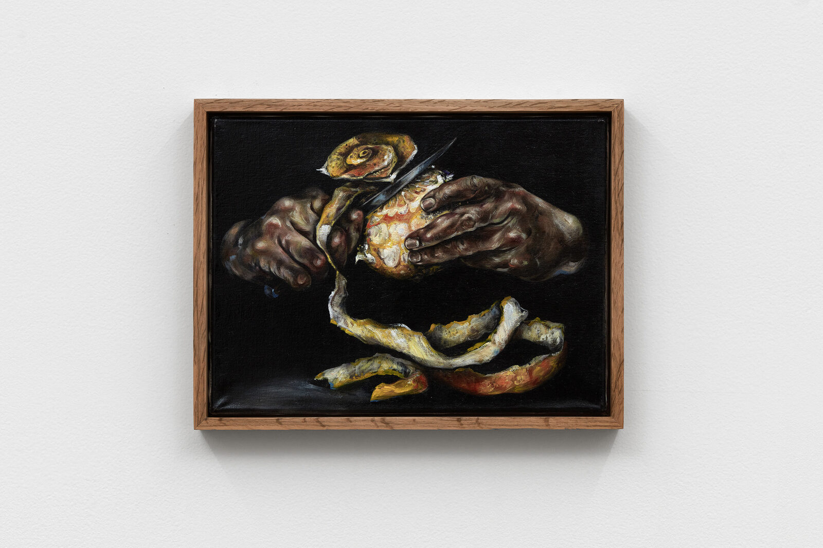 Way of peeling an orange IV by Karla Kaplun