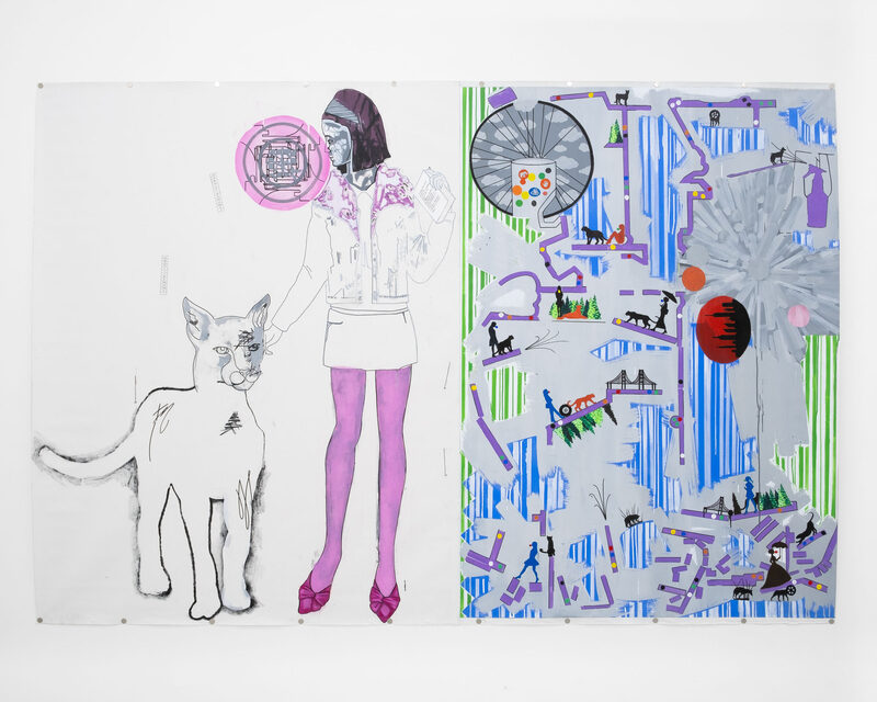 Featured artwork Cities and Signs by Lucia Zezza