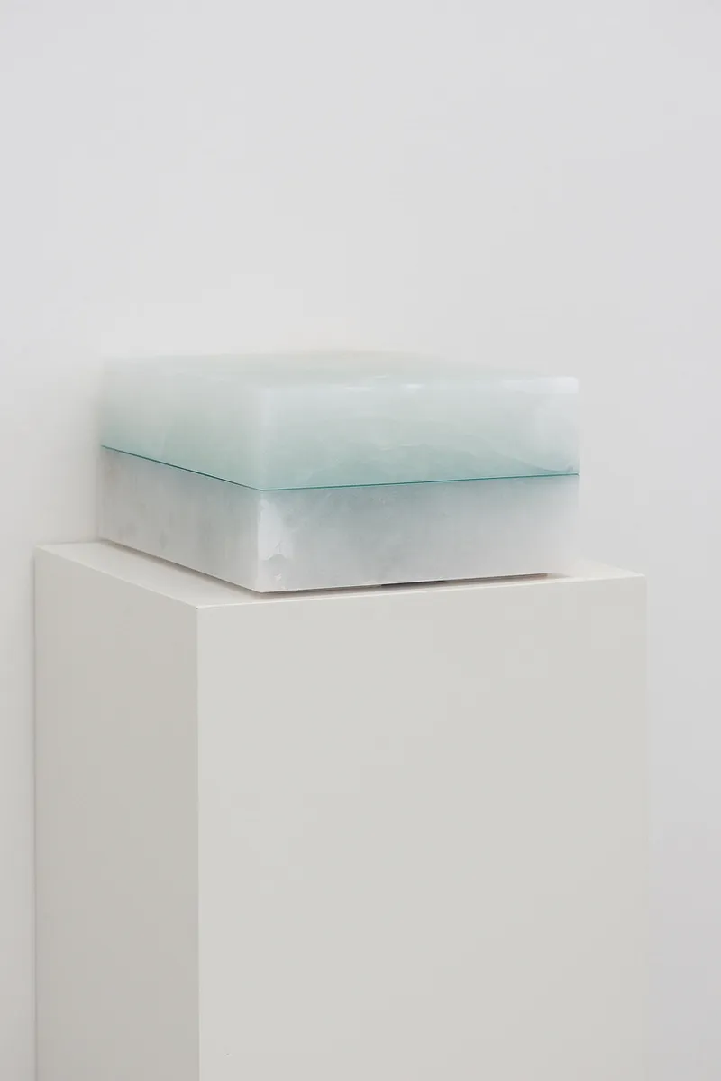 Scatola di colore (Pandora, verde dei prati) by Ettore Spalletti