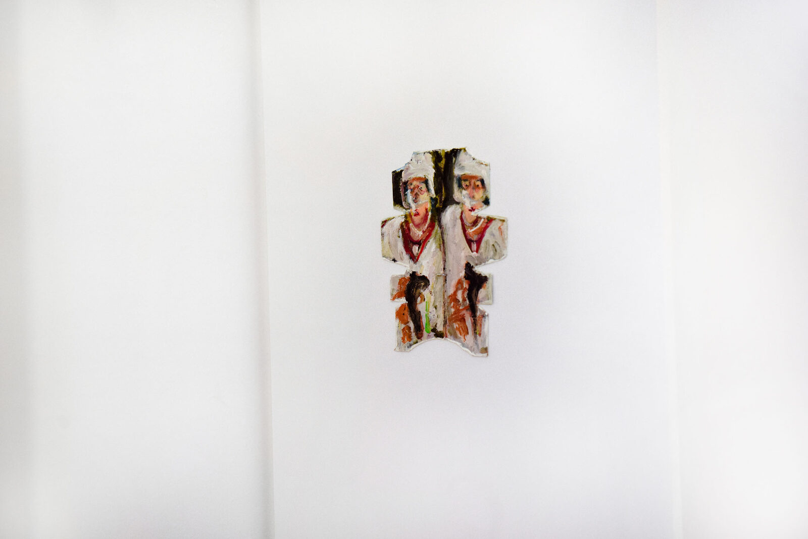 All White and Bashful by Ryan Campos – installation view