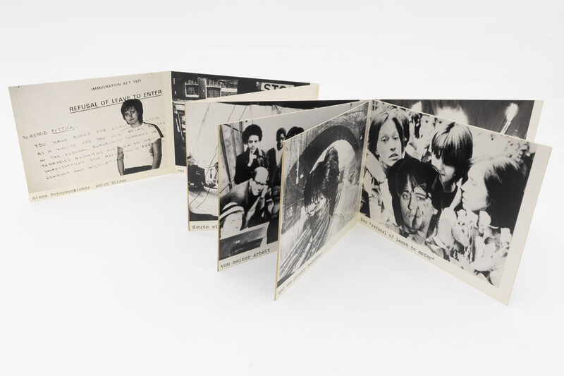 Featured artwork Refusal of Leave to Enter by Astrid Proll