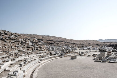 View featured artwork Ancient Theatre, 2 [A], [B], Delos by Christina Dimitriadis
