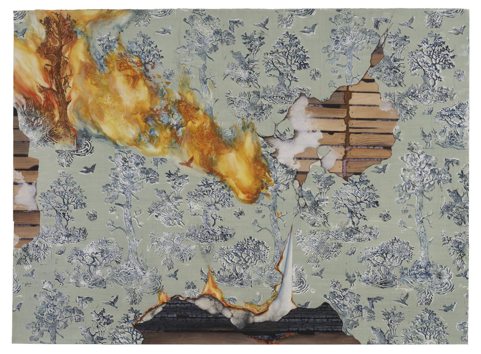 Interior Landscape by Margaret Curtis