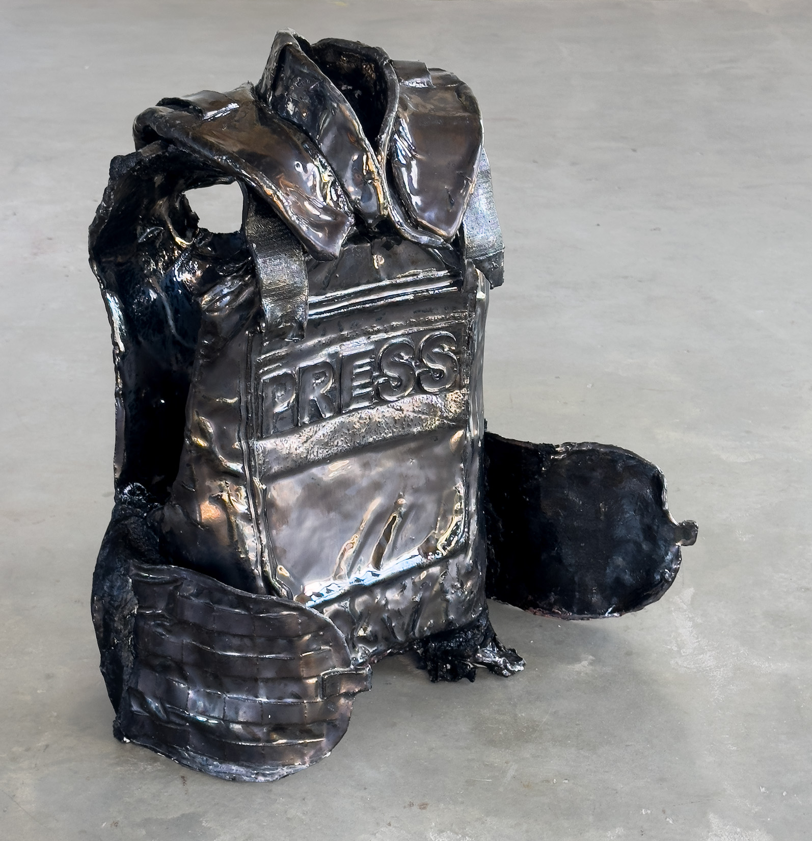 Image gallery Press vest by Abed Elmajid Shalabi