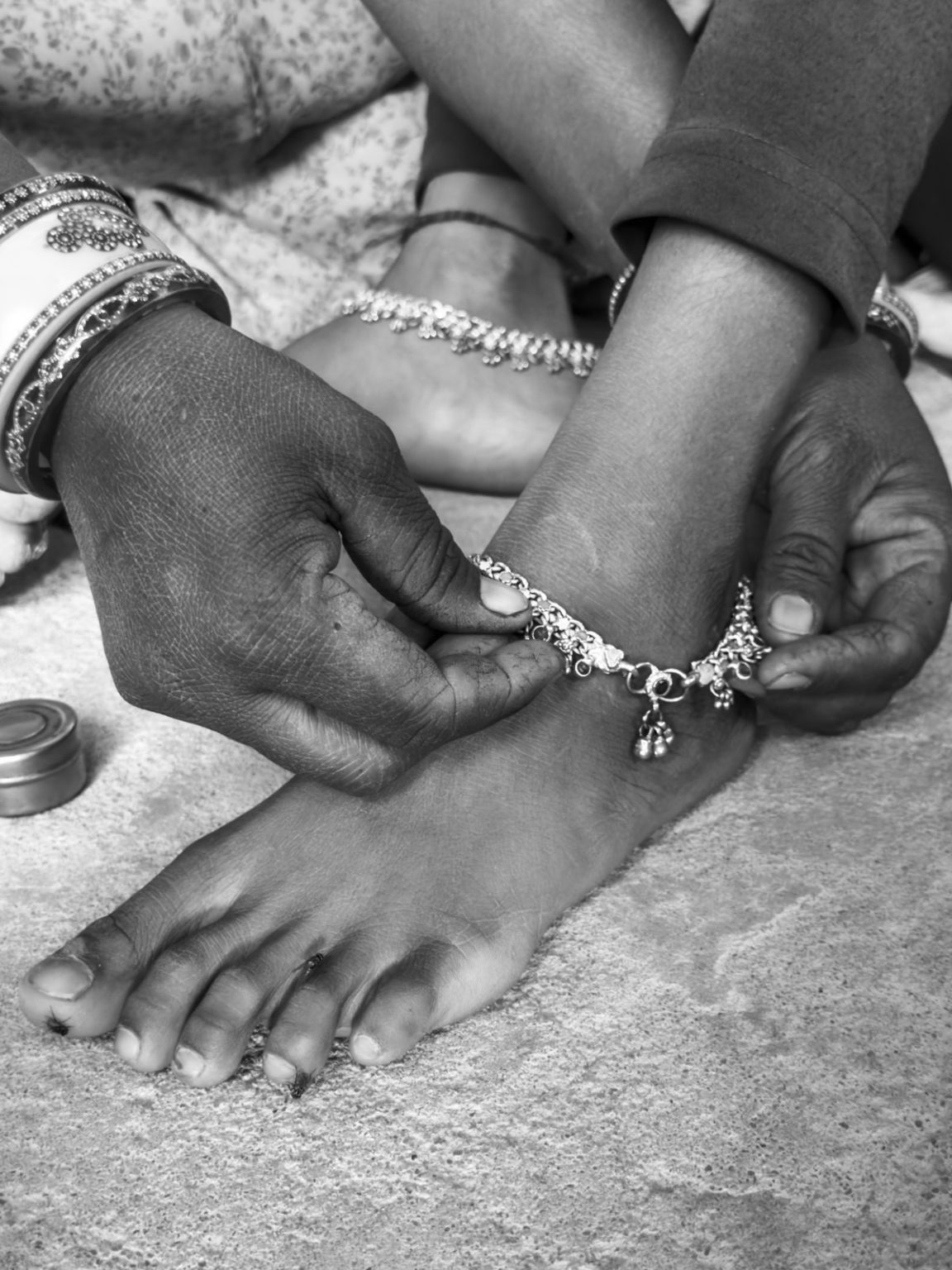 Ankle Bracelet by Lina Bertucci