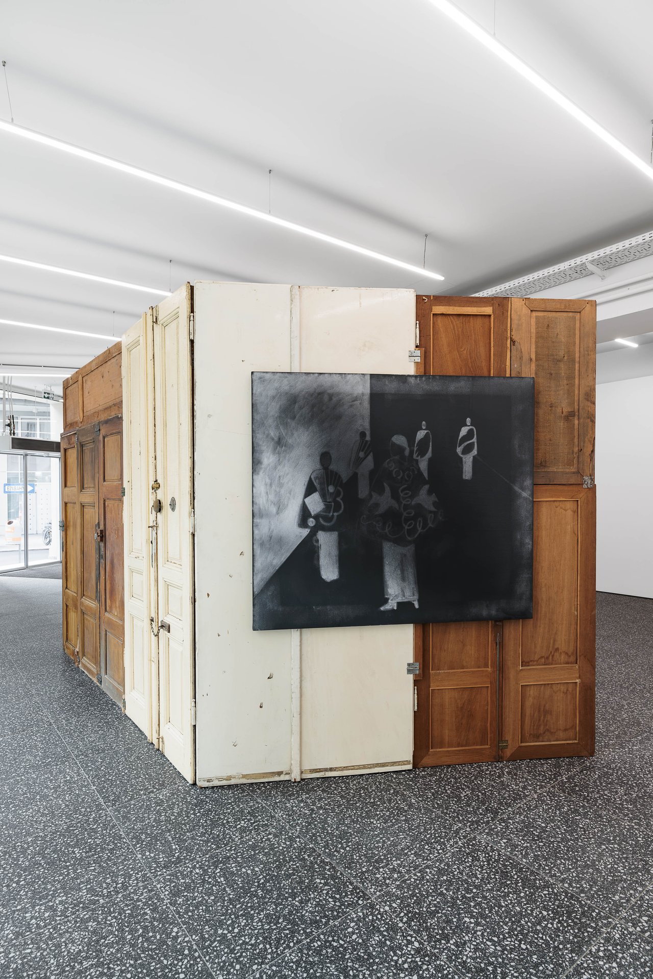 Image gallery Stage (YSL, spring/summer 1988; Braque collection; doves, guitars) by Silke Otto-Knapp – installation view