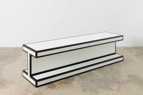 View featured artwork I beam (white) by Richard Woods
