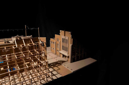 View featured artwork Familiestraat (scale model) by Thomas Verstraeten
