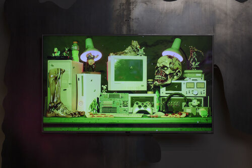 View featured artwork Algorithmic necromancy: such confusing pleasure of metal clinging to your flesh by Andrew Roberts