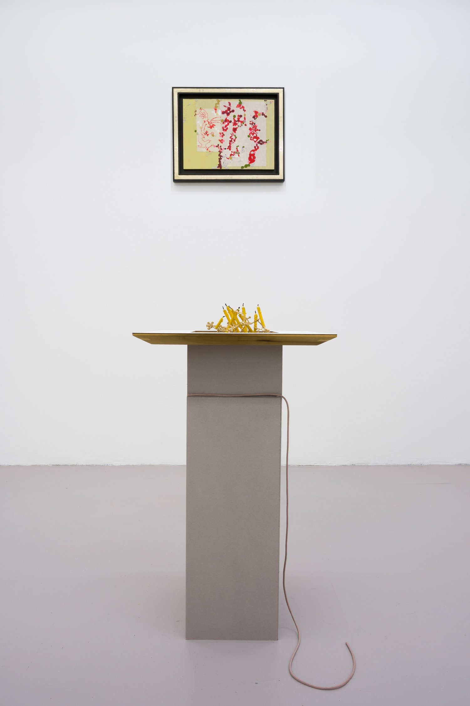 Image gallery The candle in on the table by Molly Rose Lieberman – installation view