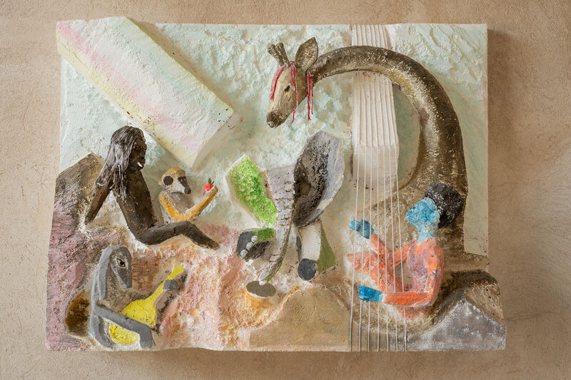 Featured artwork The Liberation of Animals from their Cages III by Lin May Saeed