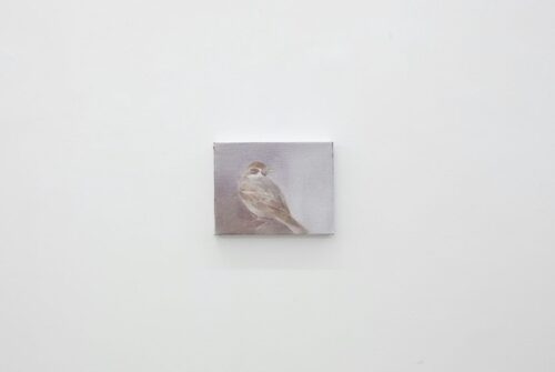 View featured artwork sparrow in the evening by Aya Higuchi