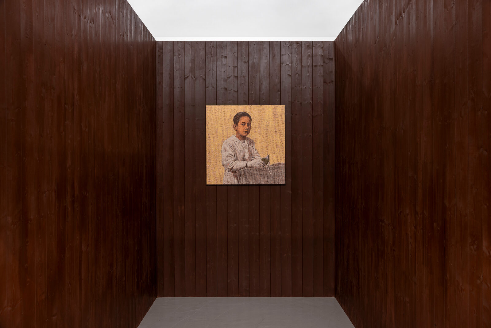 Installation view of La promessa (The promise) by Norberto Spina