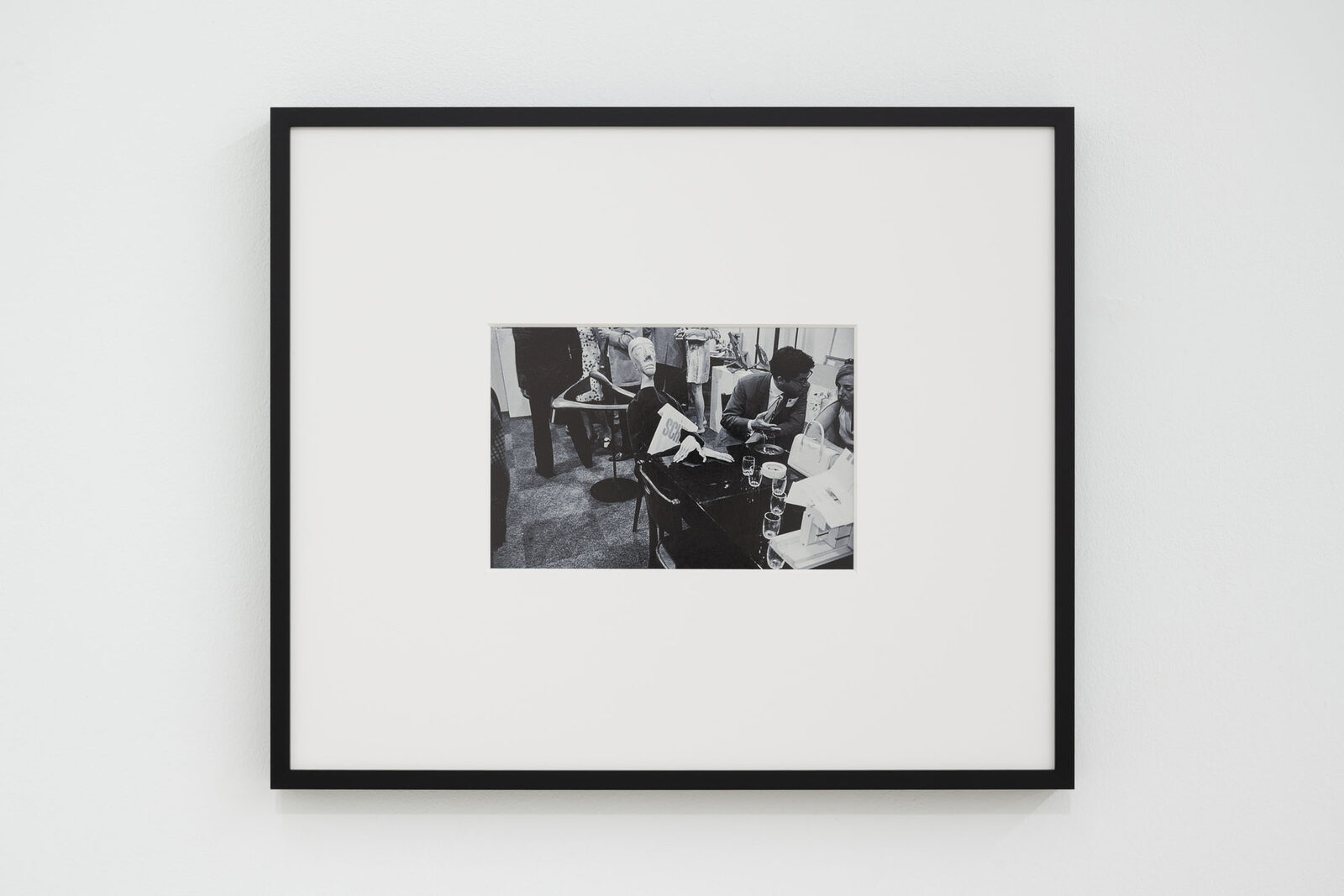 Untitled (Eva Aeppli at the 1st Art Basel) 1970 by Maria Netter