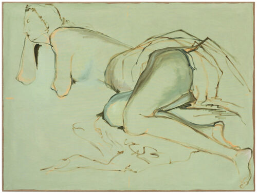View featured artwork Ohne Titel (Sketch of Artemisia Gentileschi’s Allegory of Painting) by Vera Palme