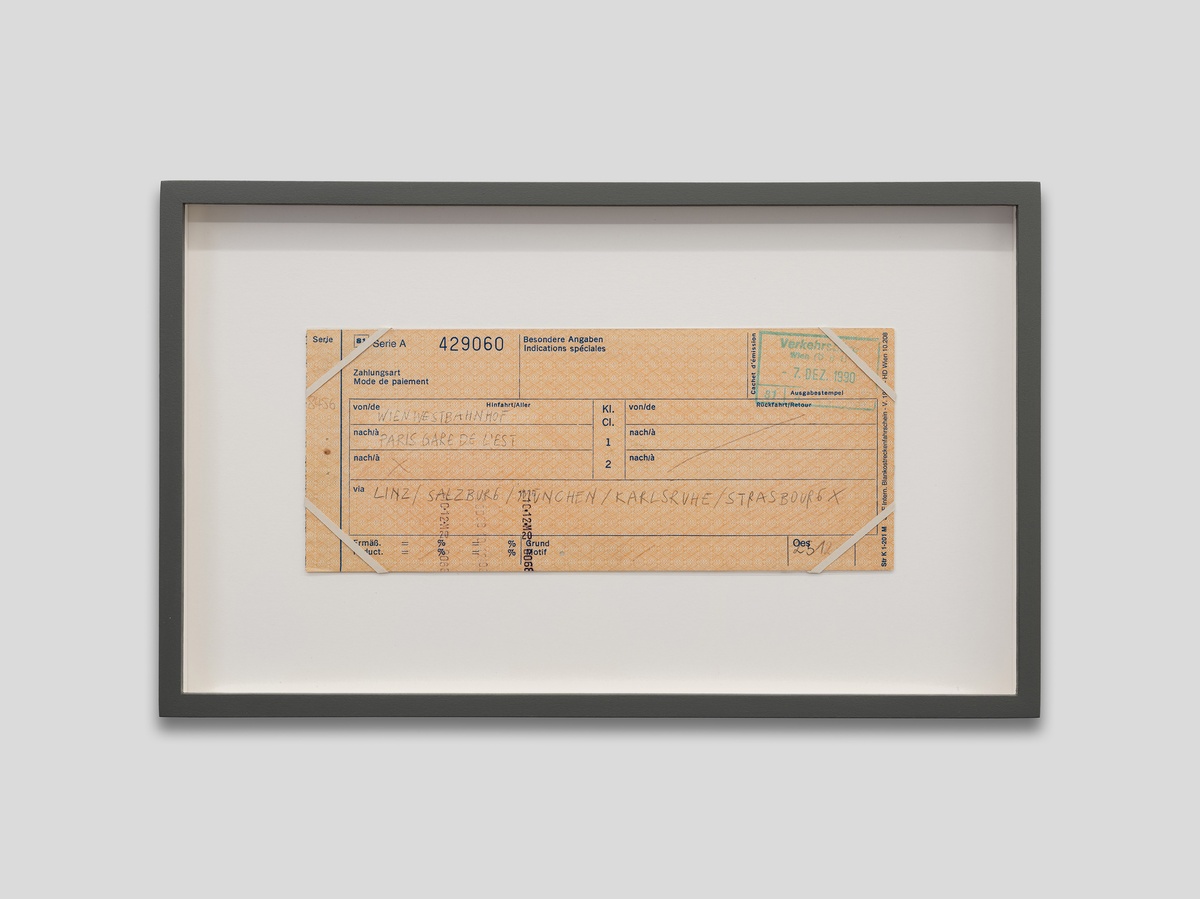 Image gallery Illegal Travel Documents (Wien – Paris) by Ariane Mueller