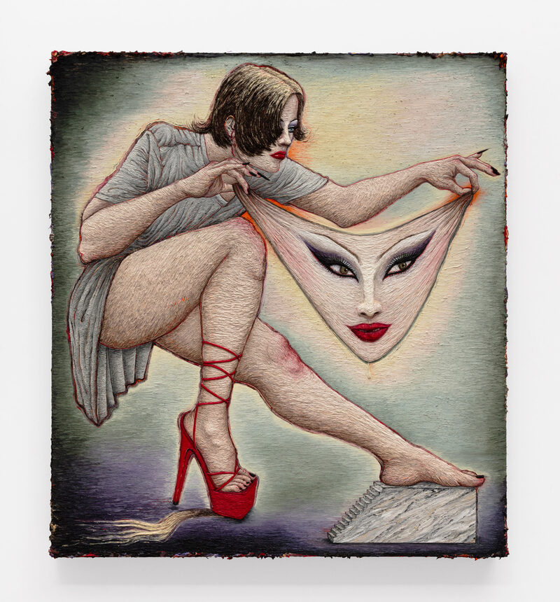 Featured artwork ...But when the curtain falls, neither you remain nor I by Mahsa Merci