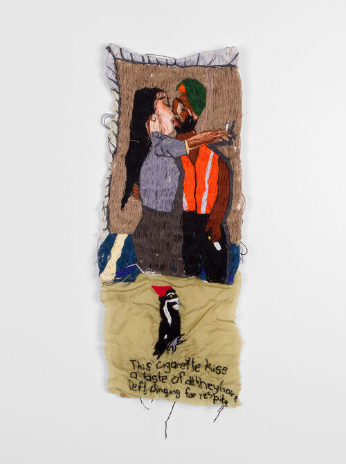 View featured artwork The cigarette kiss by Jagdeep Raina