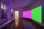 SM BNGRZ.04–06 by Tony Cokes – installation view
