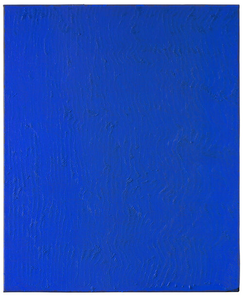 View featured artwork Easel Painting—Blue No5 by Sorin Neamțu