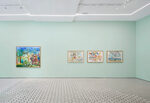 Papageienpark by Sophie von Hellermann – installation view