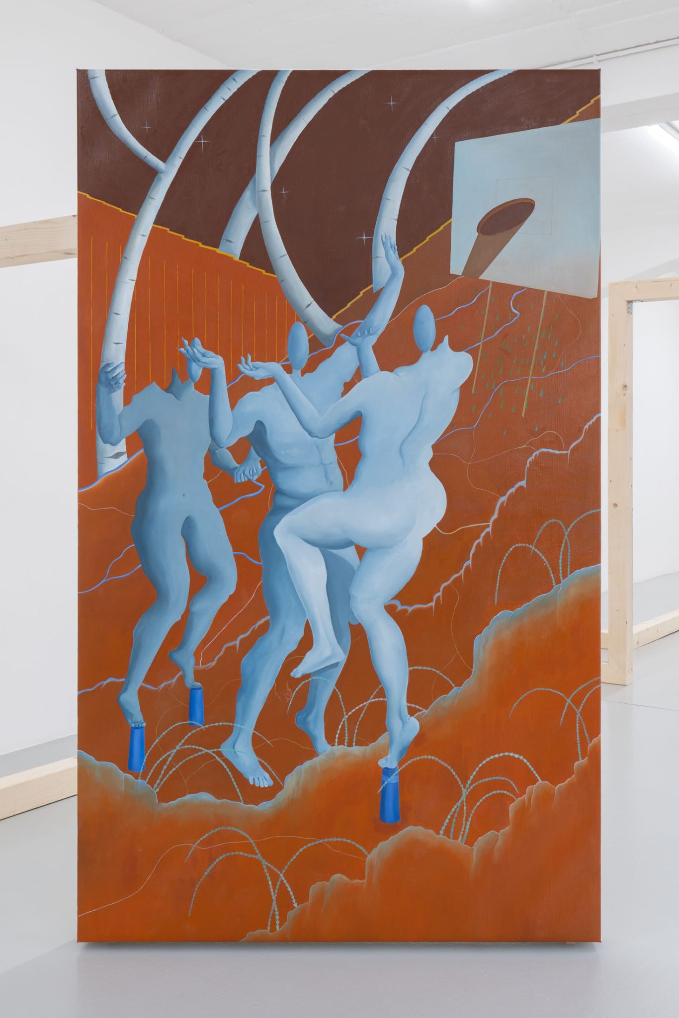 Not here, not now – Glimmers of the then, leaking of the now by Anita Esfandiari