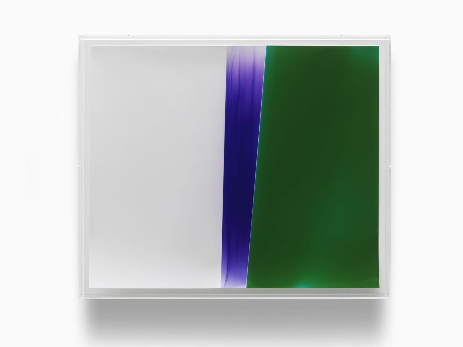 Lighter, purple, green by Wolfgang Tillmans