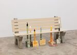 Untitled Bench (Installation) by Fin Simonetti – installation view