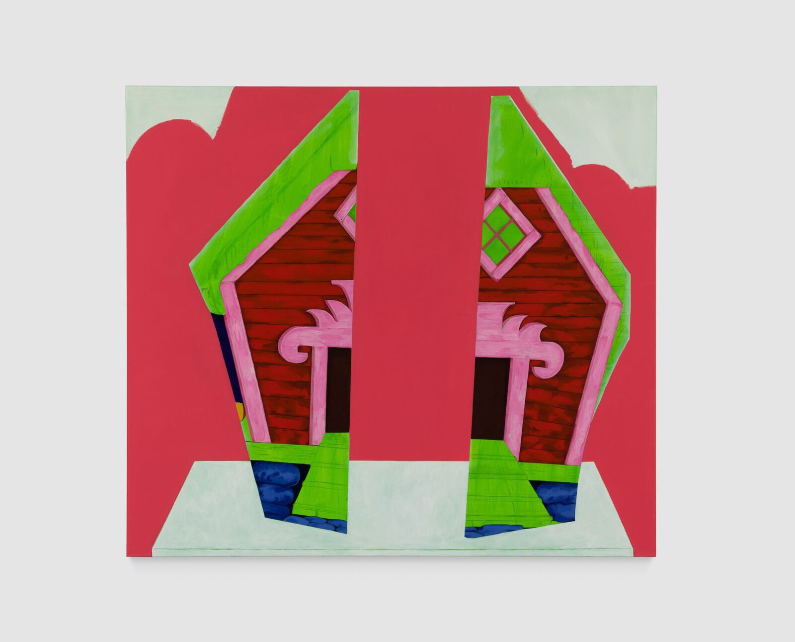 little red walls by Aileen Murphy