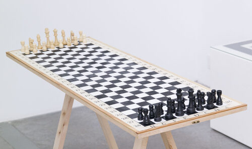 View featured artwork Intimate Endspiel (a domestic version of Endspiel. The Good, the Bad and the Lonely” , 2012) by Luchezar Boyadjiev