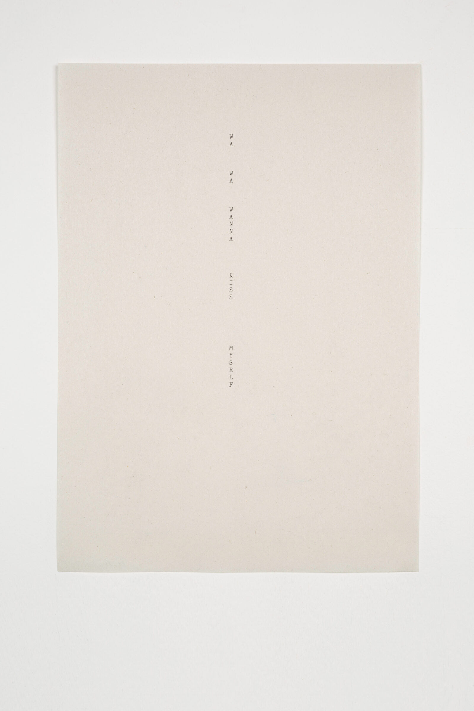 Image gallery WANNA by Sue Tompkins