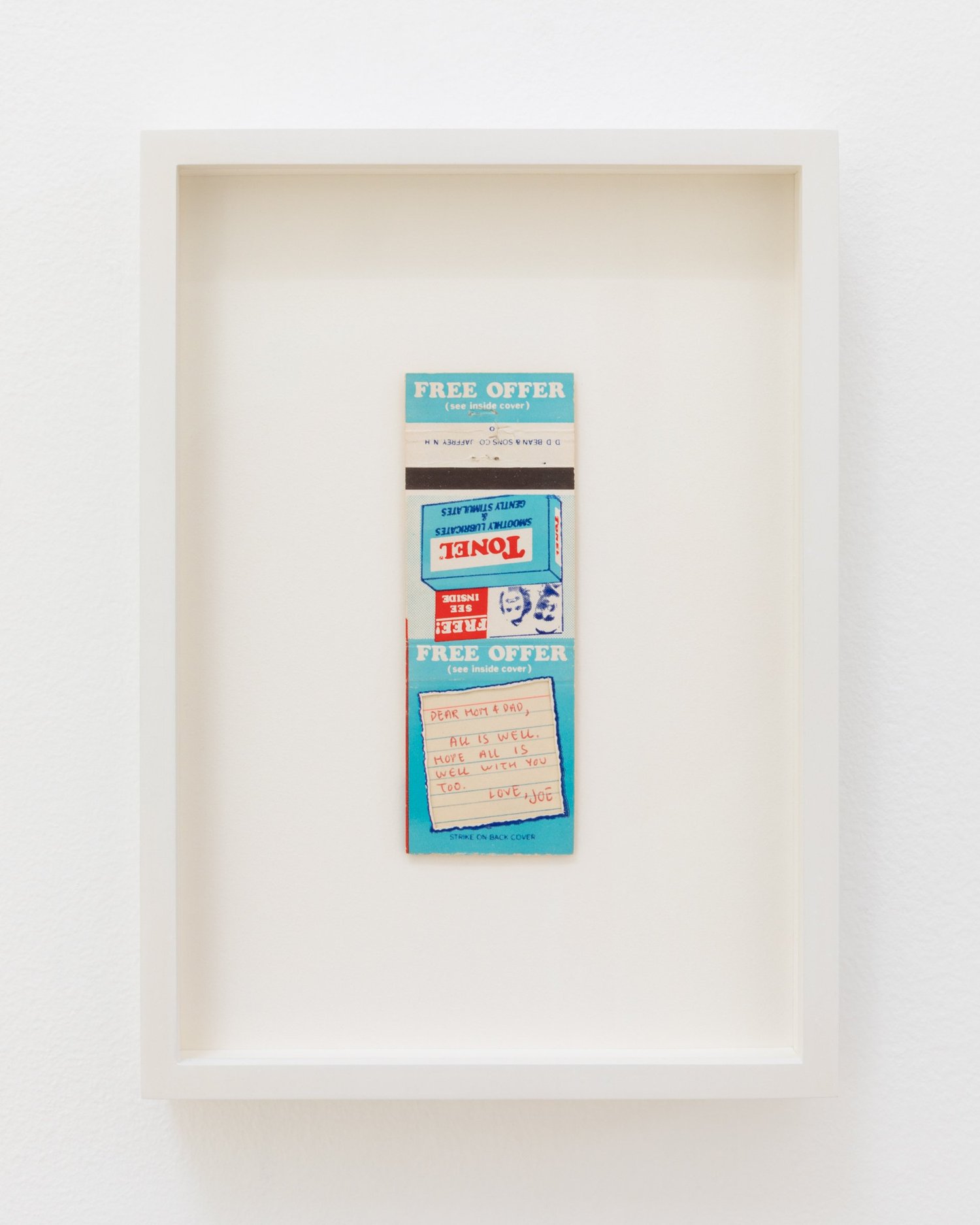 Dear Mom & Dad by Joe Brainard