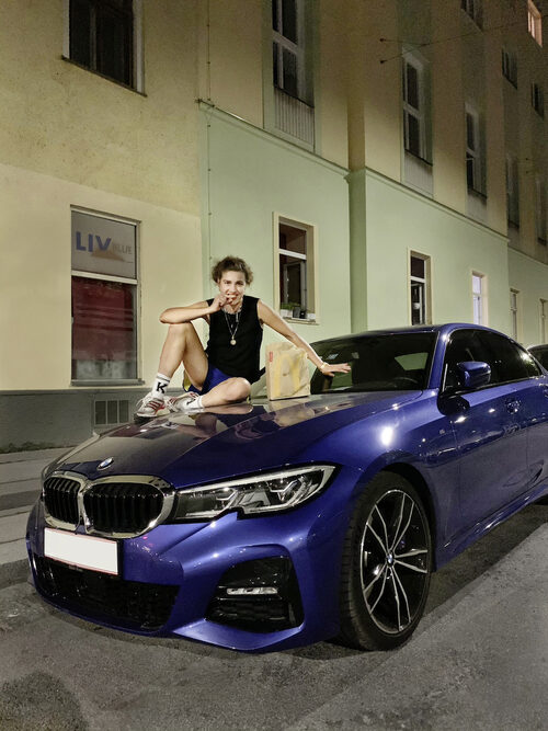 View featured artwork Untitled (BMW 01) by Xenia Lesniewski