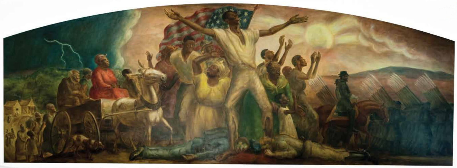 Freeing of the Slaves by John Steuart Curry