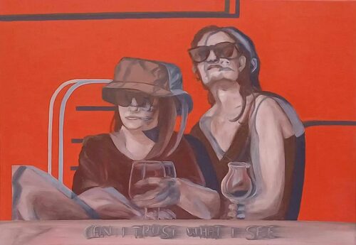 View featured artwork Can I Trust What I See by Wout Bokken