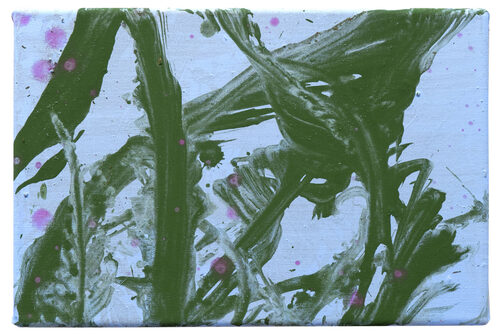View featured artwork Untitled (Flower painting/Pré de L’Orme) by David Roth