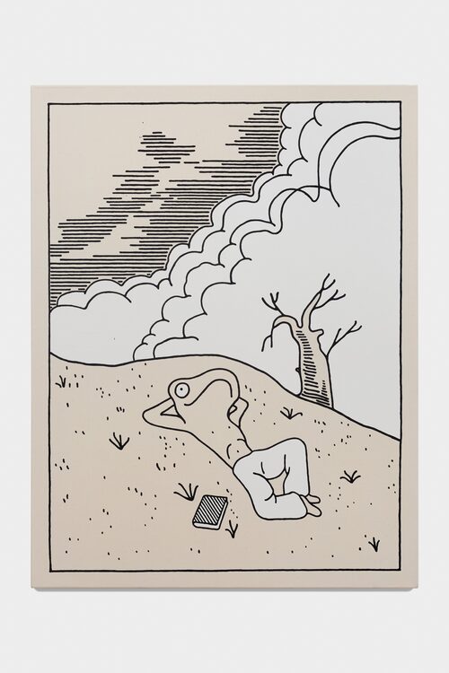 View featured artwork Like a Frog on a Hill Nº1 by Fabio Viscogliosi