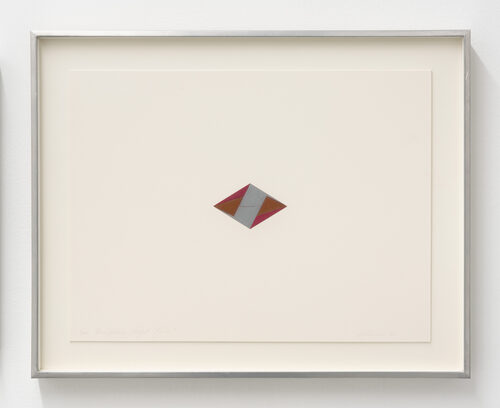 View featured artwork Small Trumpeting Angel: Parallelogram, 2 Small Triangles by Dorothea Rockburne