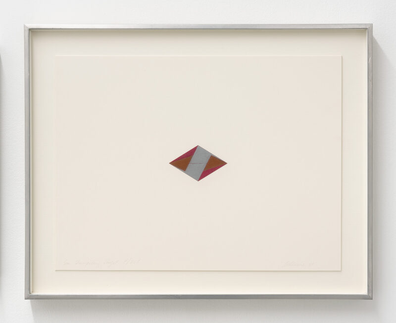 Featured artwork Small Trumpeting Angel: Parallelogram, 2 Small Triangles by Dorothea Rockburne