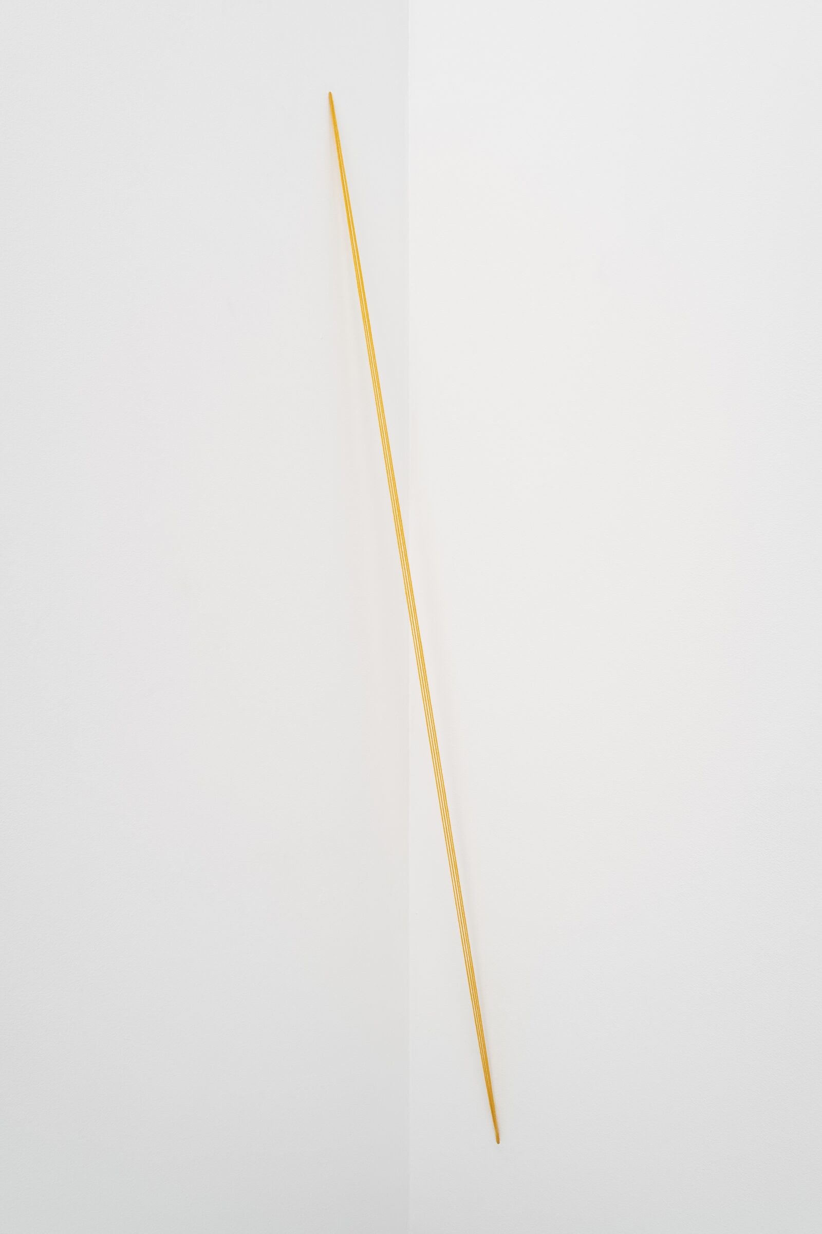 Untitled (Diagonal Cornered Construction) by Fred Sandback