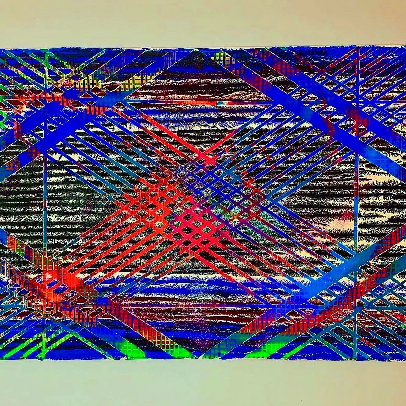 Image gallery Large Abstract Diamond by Lincoln Howard